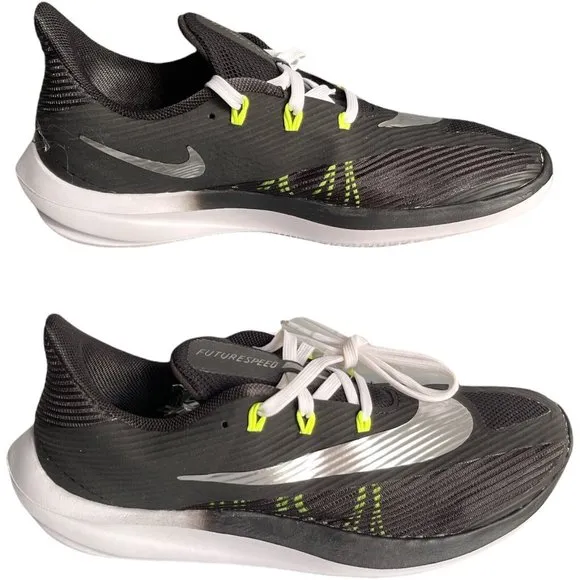Big Kids Sneakers Size 6.5Y NIKE SUPER ESPEED RUNNING SHOES BLACK