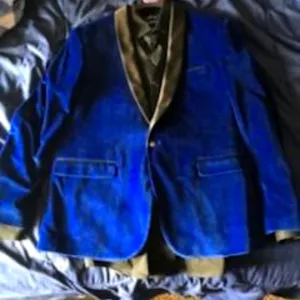Blue suit