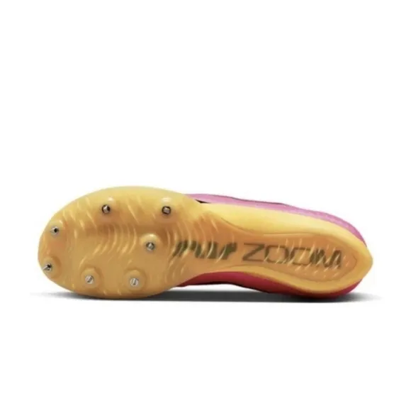 Boys Nike Air Zoom Pink Track Shoes
