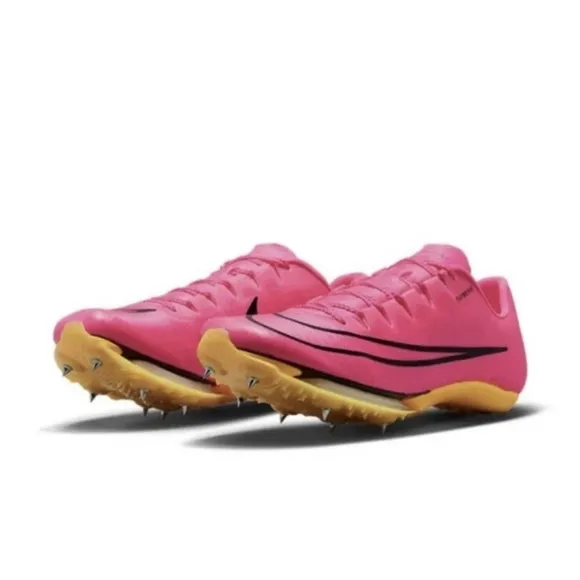 Boys Nike Air Zoom Pink Track Shoes