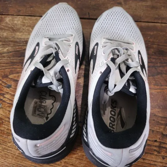 Brooks Adrenaline GTS 22 Gray/Rose/Black Womens 7.5 - 1203531B035