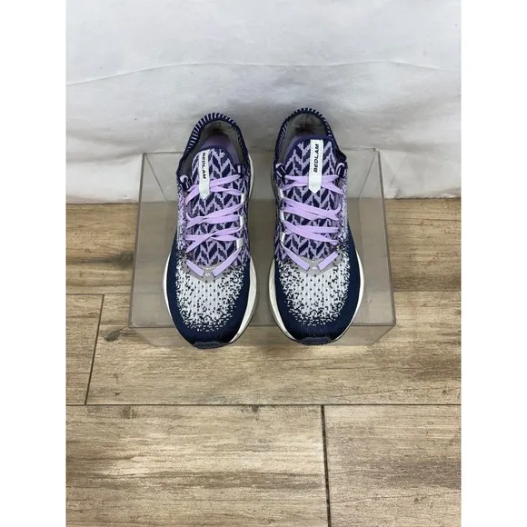 Brooks Bedlam Energize Women's Running Shoe Size 6.5 Blue Gray Purple