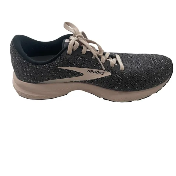 Brooks Launch 7 Running Shoes Sneakers Black Pearl Hushed Violet Size 9