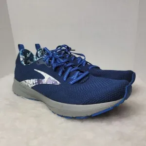 Brooks Revel 5  Blue Gray Athletic Men's Sneakers Running  Shoes Size 11