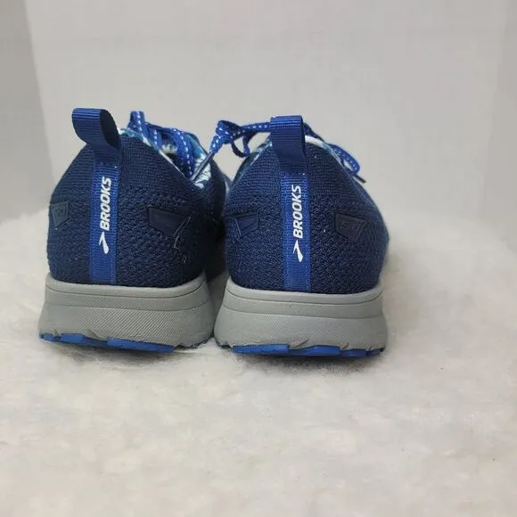 Brooks Revel 5  Blue Gray Athletic Men's Sneakers Running  Shoes Size 11