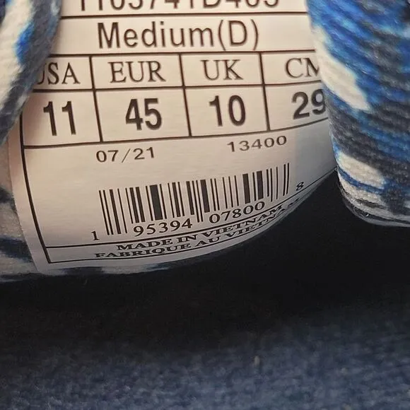 Brooks Revel 5  Blue Gray Athletic Men's Sneakers Running  Shoes Size 11