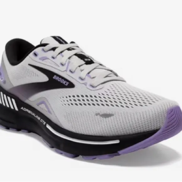 Brooks Women's Running Shoes - Gray and Purple