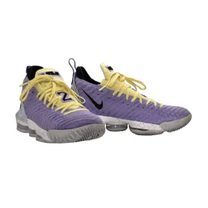 C0 Auth NIKE LeBron 16 Lakers Heritage Atomic Violet Shoes CK4765-500 Size 11