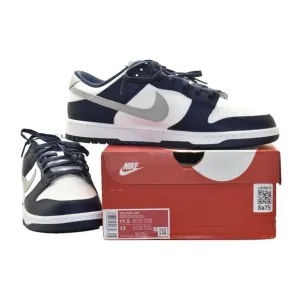C0 NEW NIKE Dunk Low Midnight Navy Lt Smoke Grey Shoes FD9749-400 Size 11.5