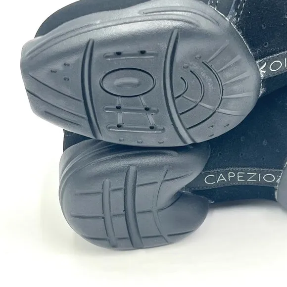Capezio Little Girls Kids DS24 Rockit Black Split Sole Dance Sneakers Shoes 2M
