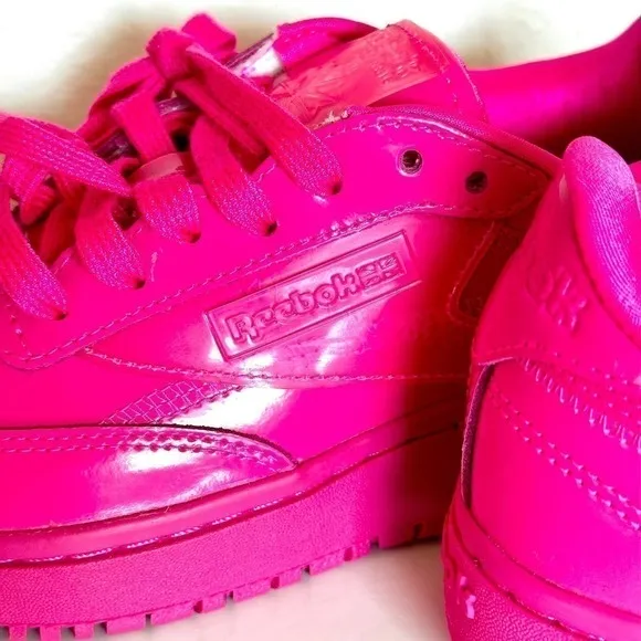 Cardi B x Reebok Coated Club C Double 'Dynamic Pink' Court Shoes Size 6.5