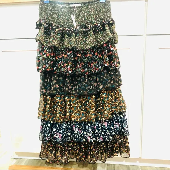 Cascade Ruffles Super Skirt