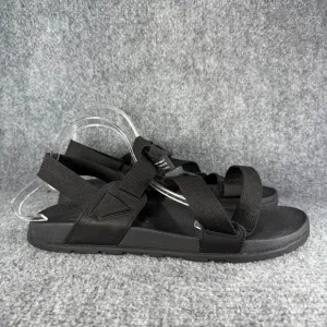 Chaco Lowdown Sandals Mens 13 Black Outdoor Hiking Strap Shoes