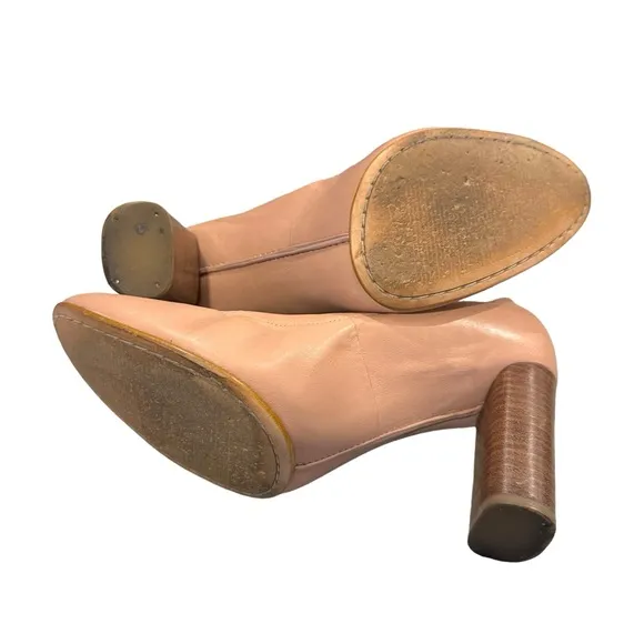 Clark’s | Grace Eva Leather Dusty Pink Court Heels Size 9.5