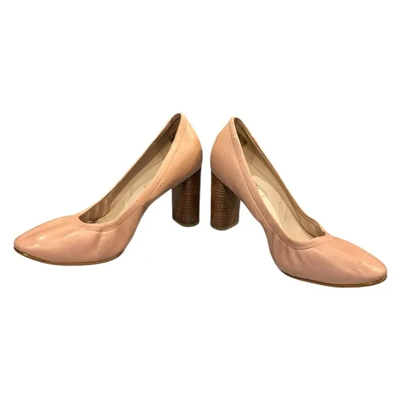 Clark’s | Grace Eva Leather Dusty Pink Court Heels Size 9.5