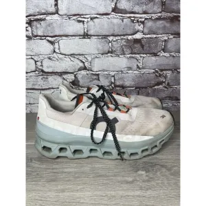 Cloudmonster Frost Surf White Synthetic Blue Lace Up Running Shoes Men 47EU/12M