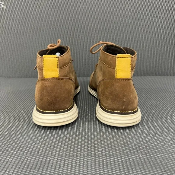 Cole Haan Orginal Grand Chukka Boot Soft Leather Brown Mens Size 9.5
