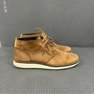 Cole Haan Orginal Grand Chukka Boot Soft Leather Brown Mens Size 9.5