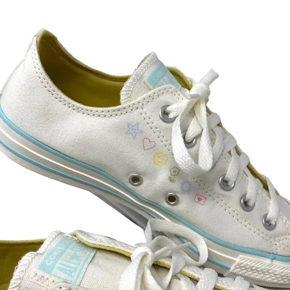 Converse Chuck Taylor OX Egret Shoe Casual Women's Size Low Top Sneakers A08219F