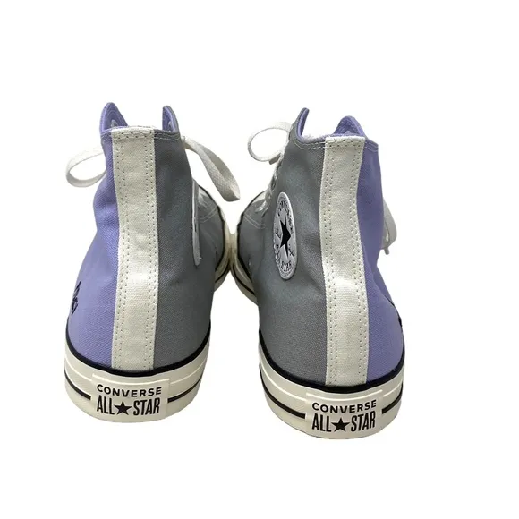 Converse Chuck Taylor Shoe High Top Gray Violet Canvas Men's Custom 152620C-WWVW