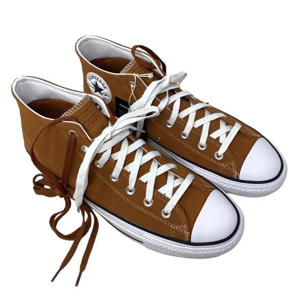 Converse CONS Chuck Taylor Pro Mid Sneakers Men's Shoes Suede Tawny Owl A04601C