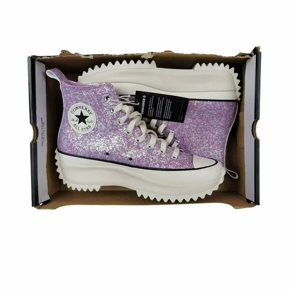 ⭐Converse Run Star Hike Platform Glitter Sz 6 Women's Shoes Purple A10096C New