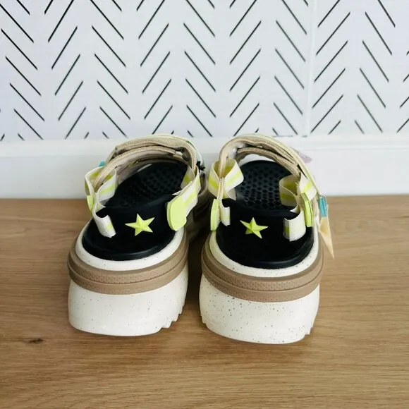⭐Converse Run Star Utility Sandal CX Nutty Granola Sz 6 Women Sandal A07611C New