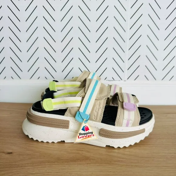 ⭐Converse Run Star Utility Sandal CX Nutty Granola Sz 6 Women Sandal A07611C New