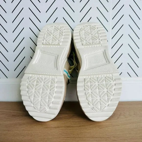 ⭐Converse Run Star Utility Sandal CX Nutty Granola Sz 6 Women Sandal A07611C New