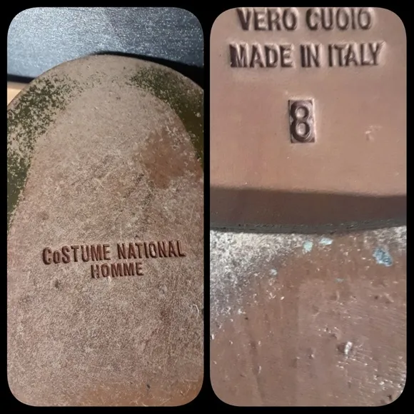 Costume National Homme Leather Shoes