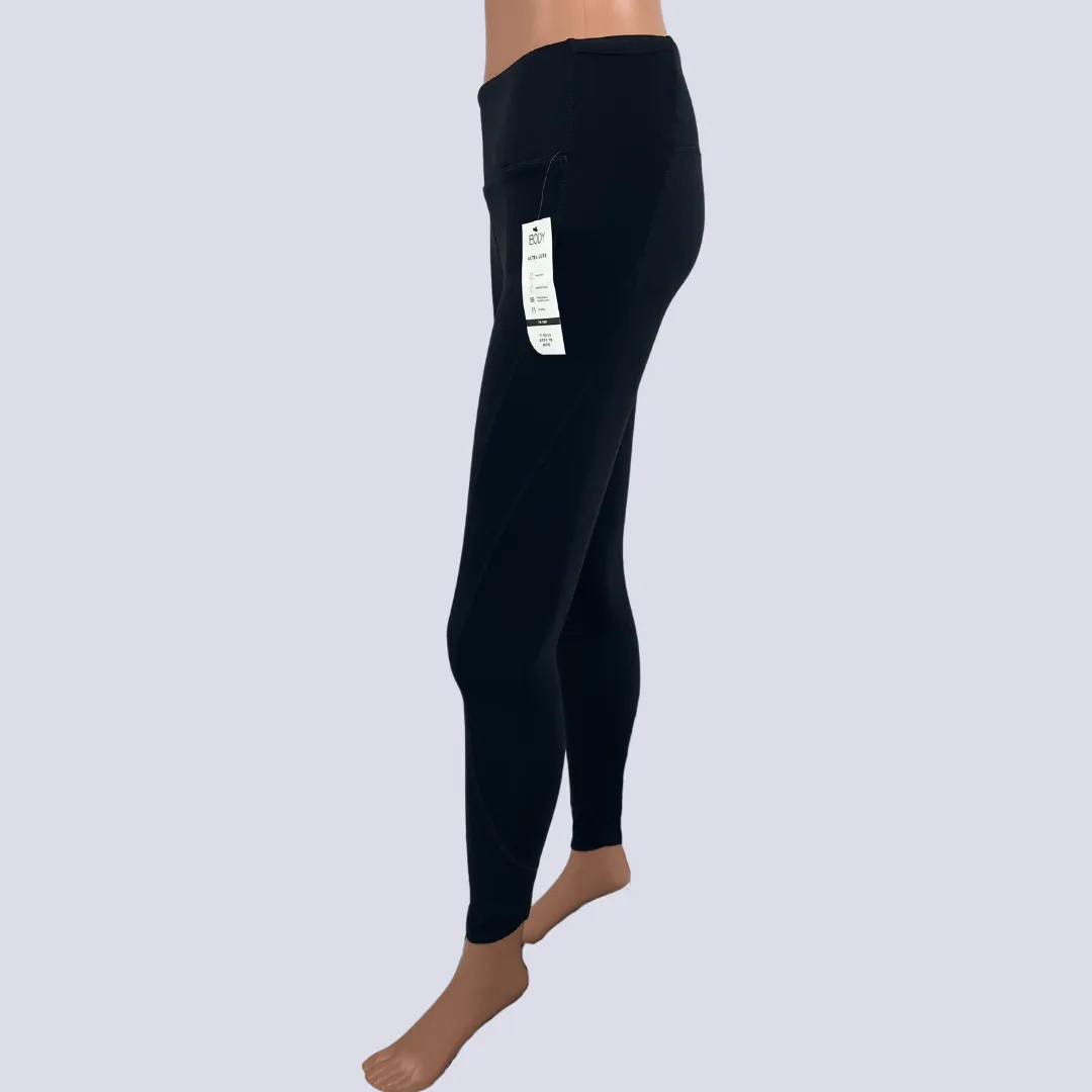 Cotton On Ultra Luxe Mesh Panel 7/8 Tight Black Small