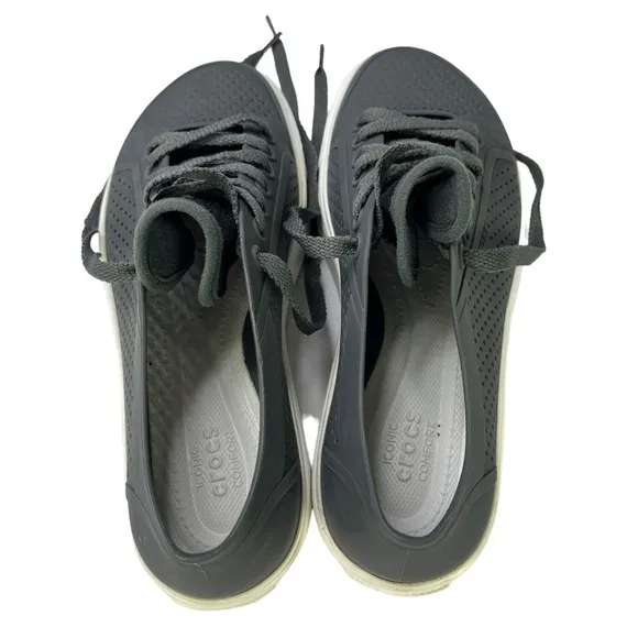 Crocs Citilane Roka Court Gray‎ Lace Up Shoes Mens Size 7