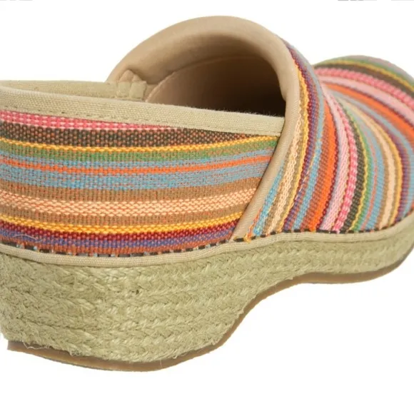 Dansko Jute Pro Clog Artisan Weave Sz: 7