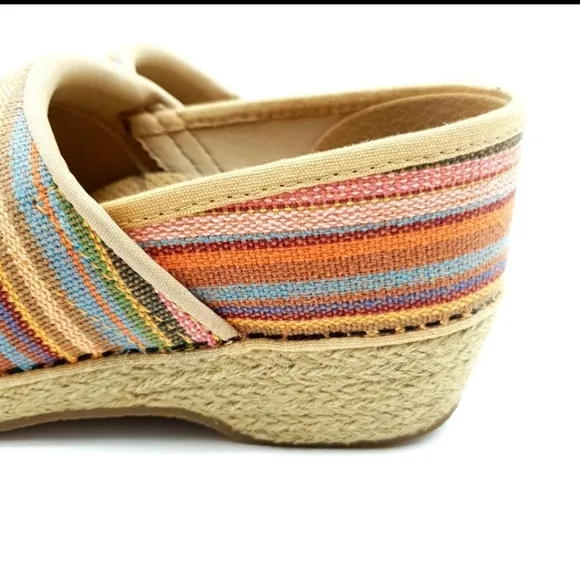 Dansko Jute Pro Clog Artisan Weave Sz: 7