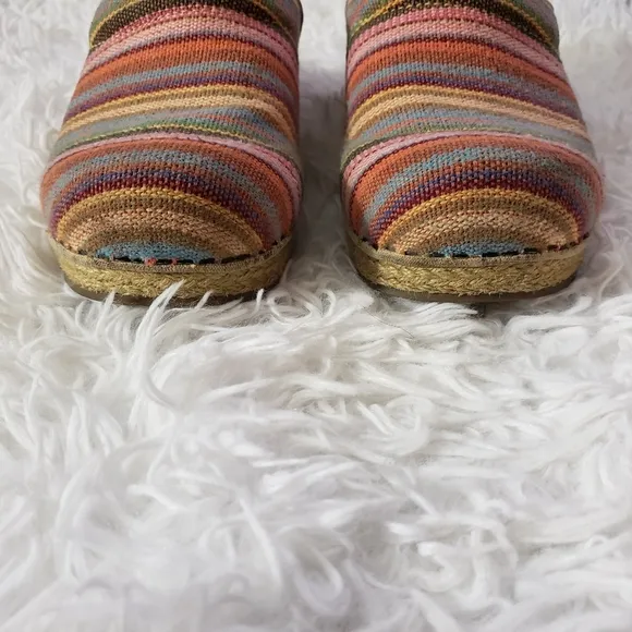 Dansko Jute Pro Clog Artisan Weave Sz: 7