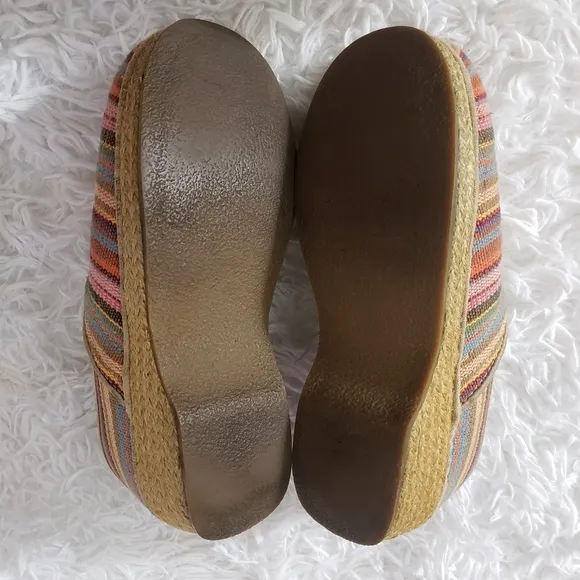 Dansko Jute Pro Clog Artisan Weave Sz: 7