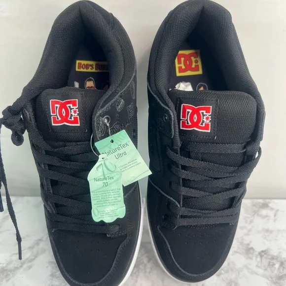 DC x Bobs Burger Court Graffik Men's Shoes Size 11 SKU#24301