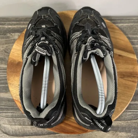 Dr Comfort Performance Mens Size 10 M Therapeutic Shoes Sneakers Black Grey