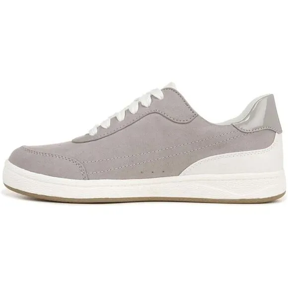 Dr. Scholl's Dink It I7062F1021 Sneaker Womens 8.5 Soft Grey Fabric Shoes TF4447