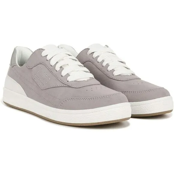 Dr. Scholl's Dink It I7062F1021 Sneaker Womens 8.5 Soft Grey Fabric Shoes TF4447
