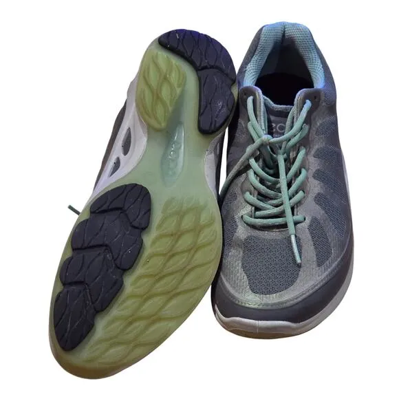Ecco Biom Shoes 36 Natural Motion US 5 - 5.5 Fjuel Racer Green Performance NWOB