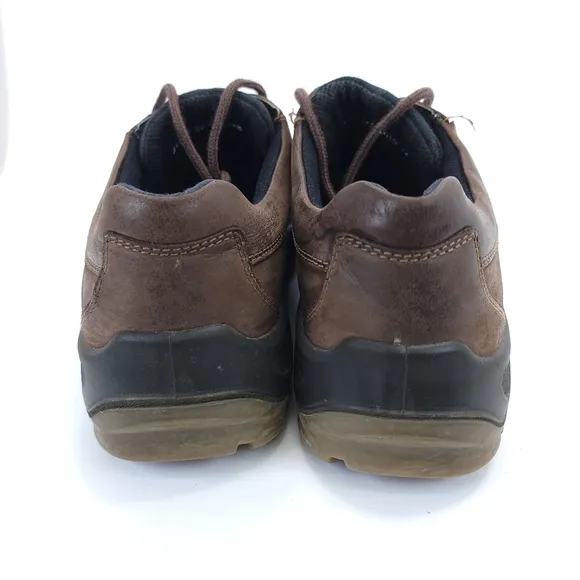 ECCO 'Track IV Low' Boots  Men's Shoes Size 11 EU 45 Brown Leather Gore-Tex