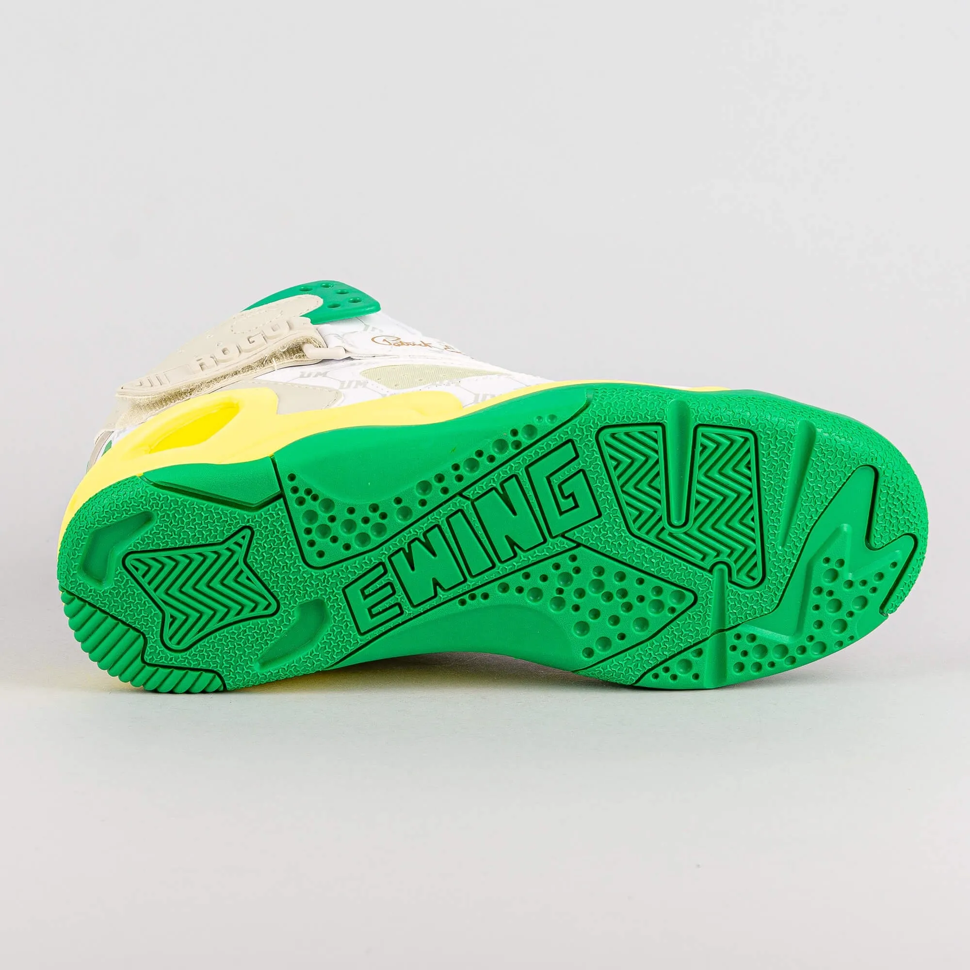Ewing Athletics ROGUE x UltraMagnetic MCs “Critical Beatdown” White/Green/Yellow