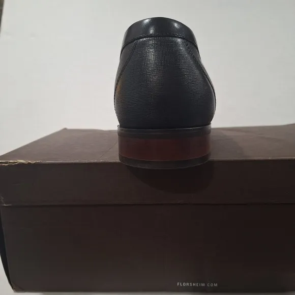 Florsheim Postino MT SLP 15176 Size 14D Color Black Noir Shoes‎ Mens New