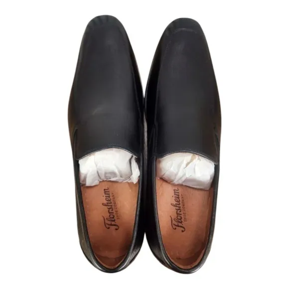 Florsheim Postino MT SLP 15176 Size 14D Color Black Noir Shoes‎ Mens New