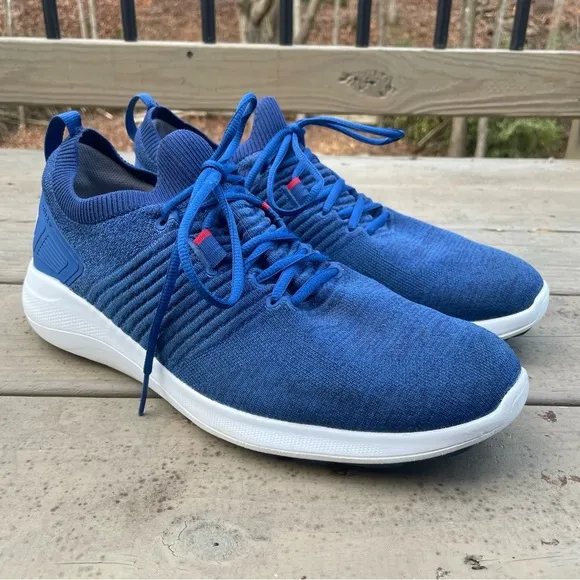 FootJoy FJ Flex XP waterproof blue spikeless golf shoes size 11.5 M