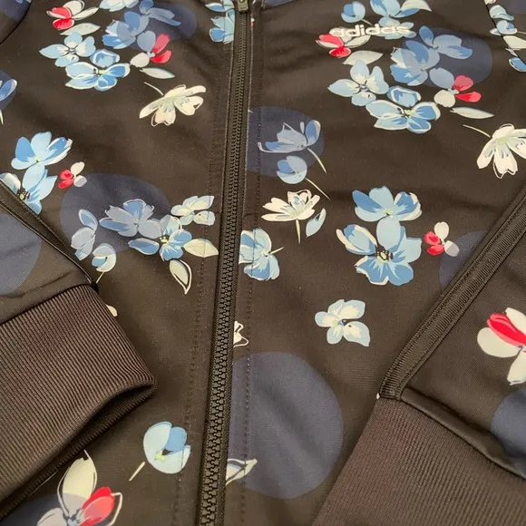 Girls Adidas track jacket