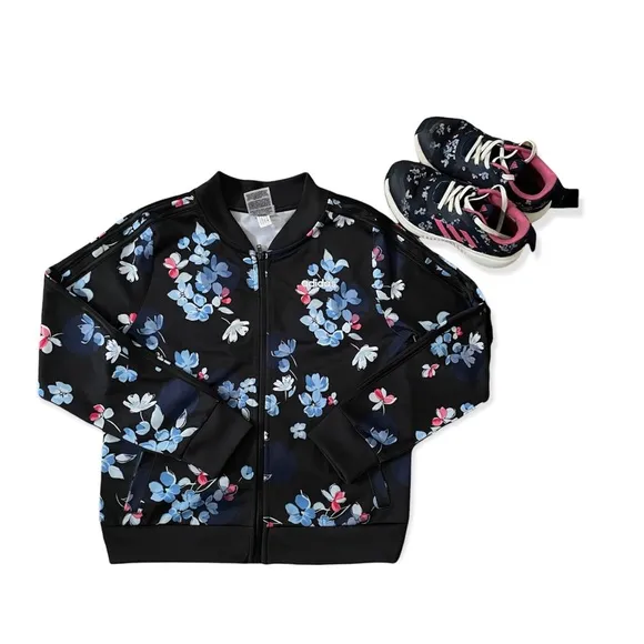Girls Adidas track jacket