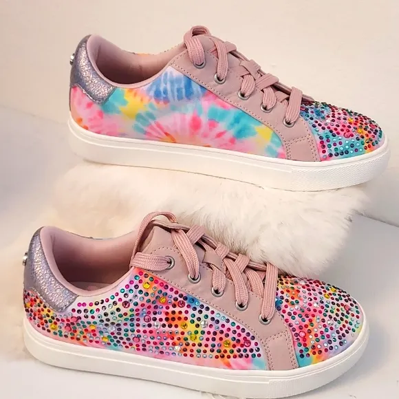 Girls Madden NYC Rhinestone Sneakers