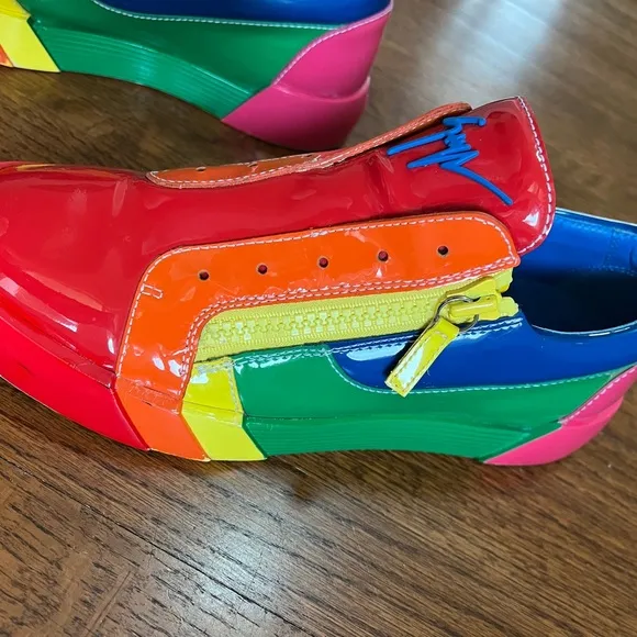 Giuseppe Zanotti Men’s RNBW Collection Sneakers